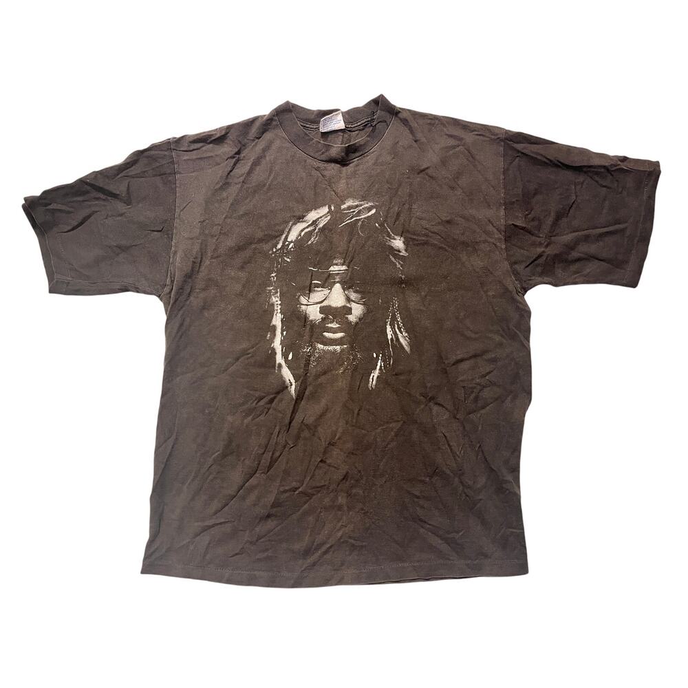 Vintage 90s George Clinton Hey Man Smell My Finger All Sport T-Shirt XL USA